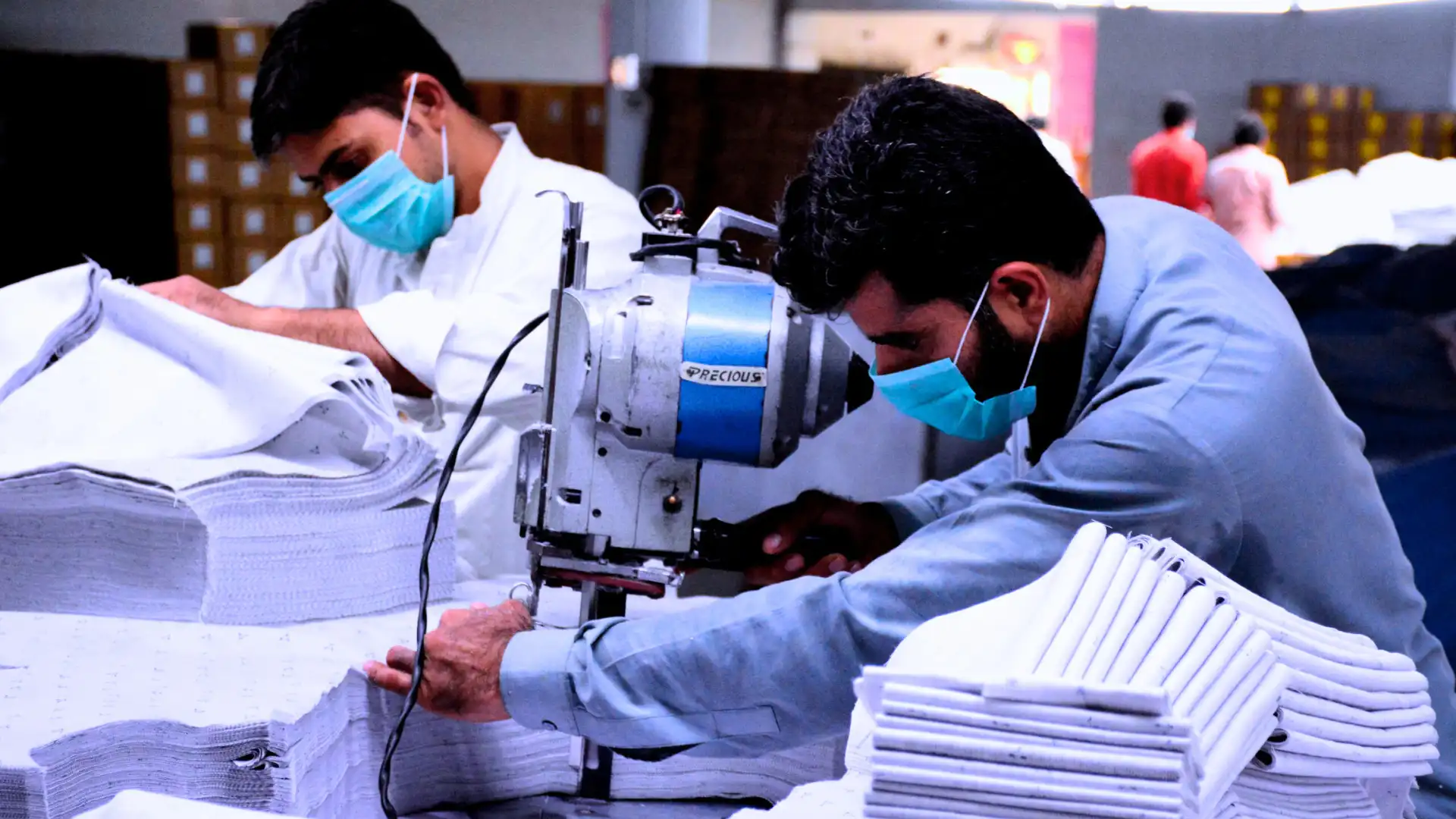 Fabric Cutting International Linens