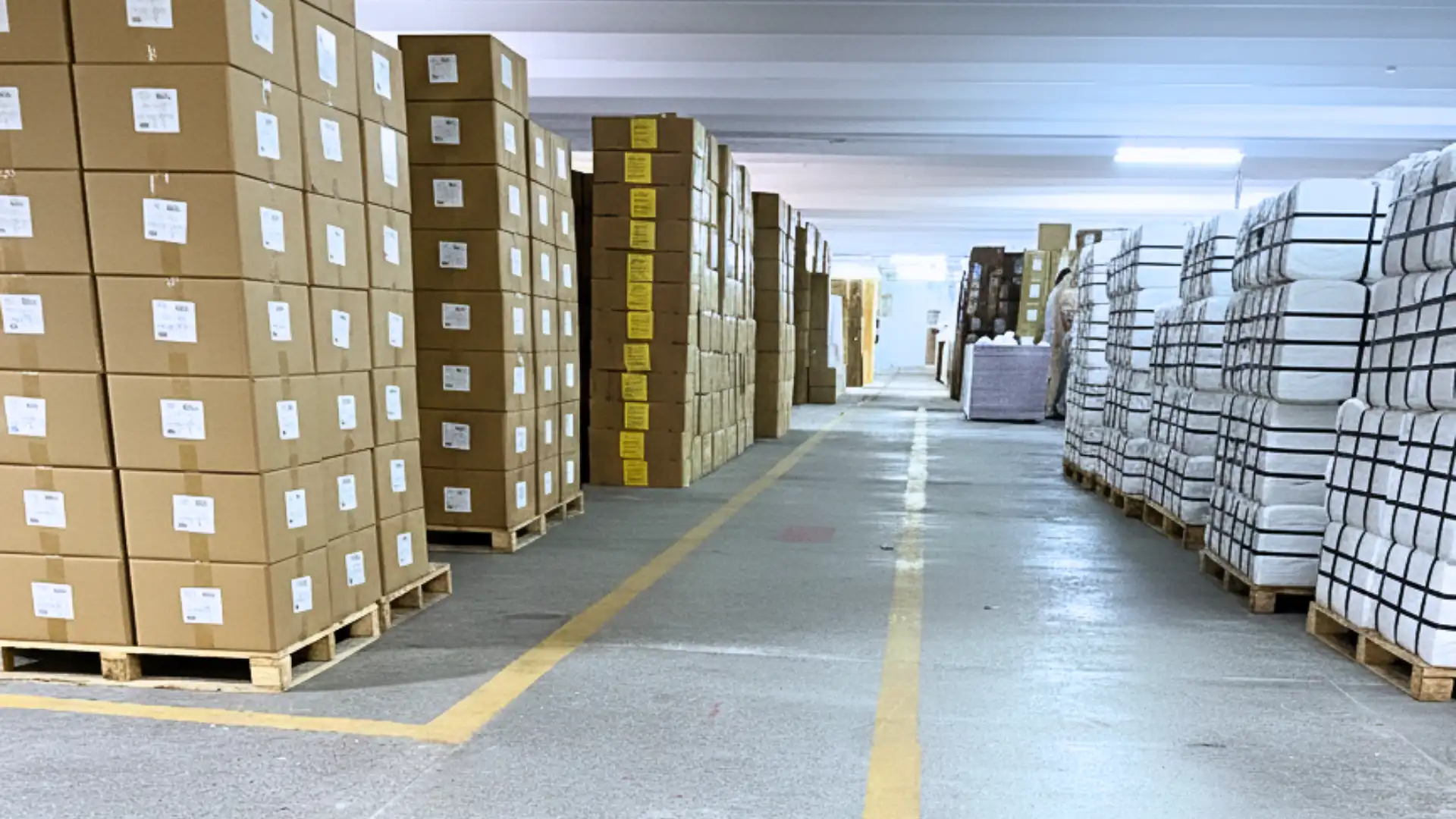 Packing International Linens